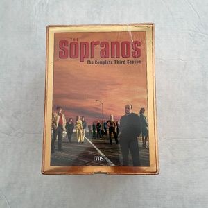 NEW Sealed The Sopranos Complete THIRD Season VHS